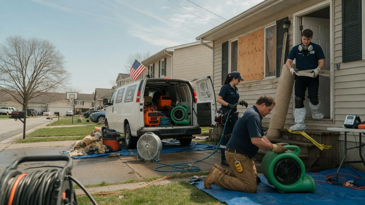 Water Damage Restoration in Richview, IL near me